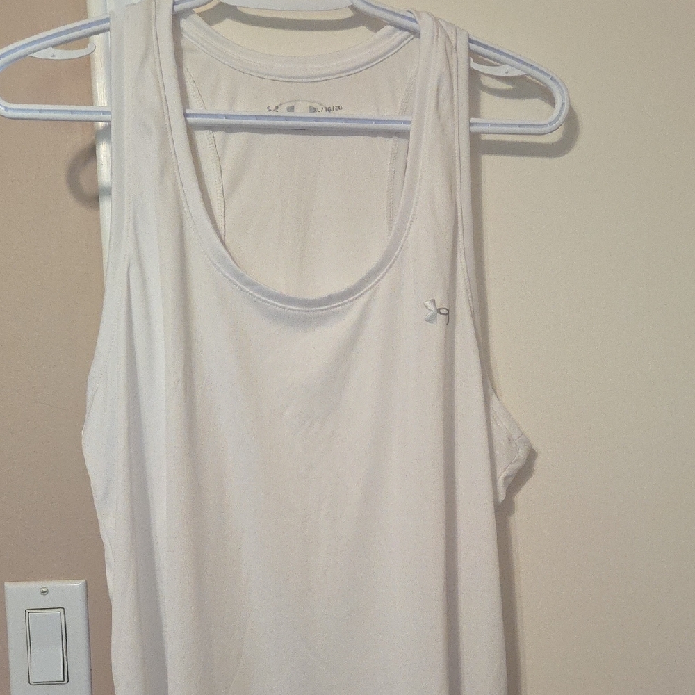 Under Armour Women's Classic White Tank Top